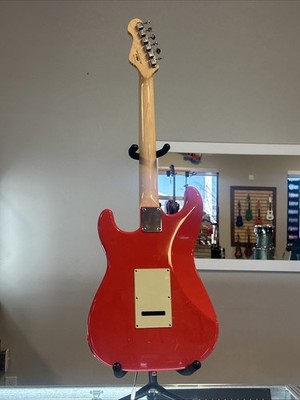 Vintage Reissue V6 3 P90 Red electric guitar | eBay