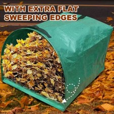 150L Durable Garden Waste Bag Reusable Leaf Debris Collector for Yard Cleanup
