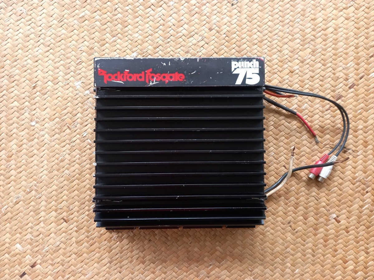 ロックフォード ROCKFORD FOSGATE punch 75 Rockford Fosgate Punch 75 25 to Life Limited Anniversary