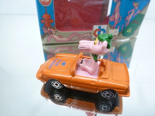 ESCI CB ITALY PP04 ALFA ROMEO SPIDER PINK PANTHER - ORANGE L8.7cm - GOOD IN BOX - Imagen 6 de 8