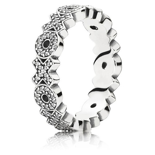 Pandora Ring Gr.54 Sterlingsilber Umarmungen und Küsse 190926CZ-54 - 第 1/1 張圖片