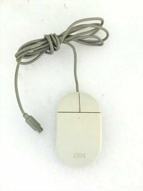 IBM White PS/2 Connectivity Computer Mice, Trackballs & Touchpads