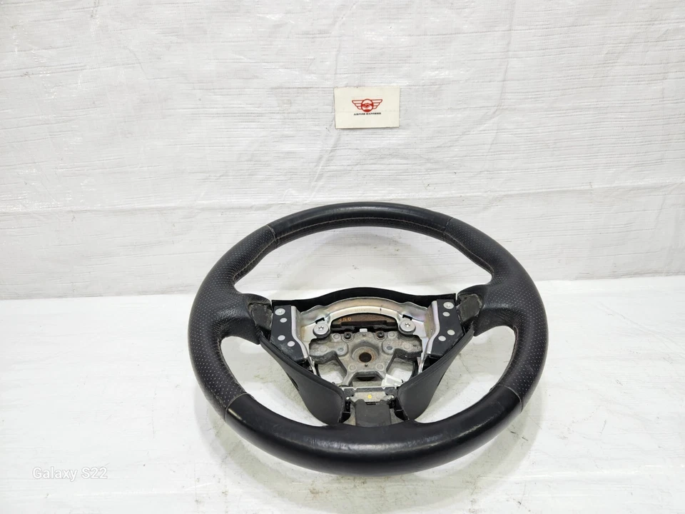 Volante Nissan Sentra 2009-2010 cuero negro OEM 48430-9N00B Foto 2 de 4