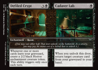 MTG DSK: Defiled Crypt Cadaver Lab (Enchantment Room) Regular Uncommon 0091 | eBay MTG DSK: Defiled Crypt Cadaver Lab (Enchantment Room) Regular Uncommon 0091 | eBay
