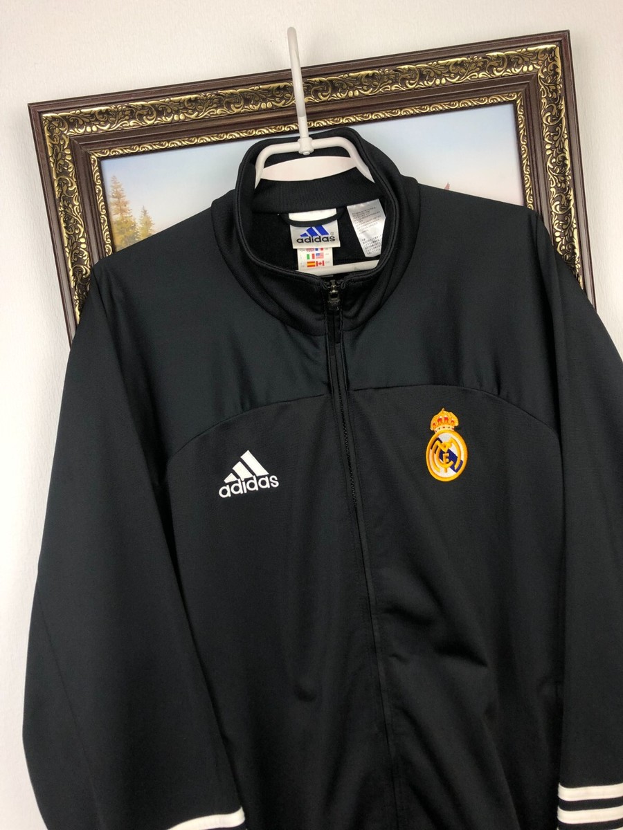 adidas Real Madrid XL 黒 サッカー ジャージ s-l1200.jpg