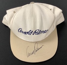 Arnold Palmer Signed Hat Golf Masters PGA Tour King Autograph US Open HOF BAS
