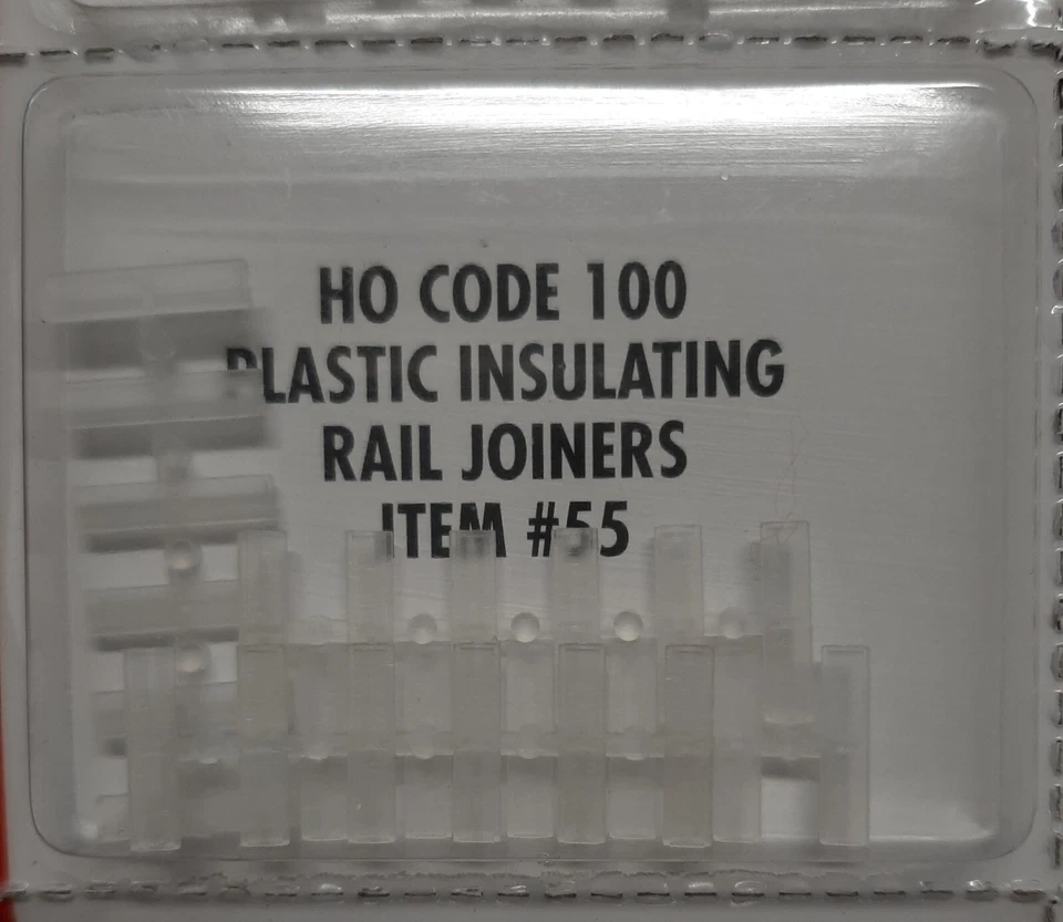 55- Boite de 24 éclisses isolantes ATLAS Train HO 1/87