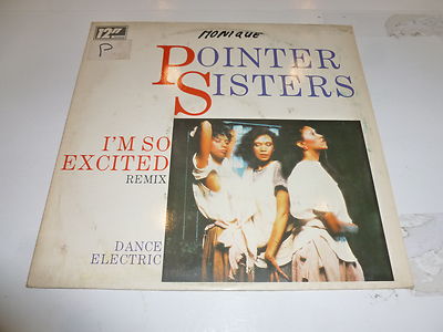 THE POINTER SISTERS - I'm So Excited - 1984 Dutch 2-track 12'' Vinyl Single