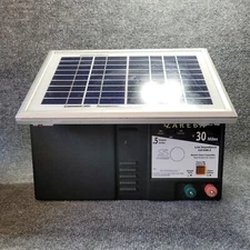 ZAREBA ESP30M-Z 30 MILE 7800 V SOLAR POWERED FENCER LOW IMPEDANCE 7227432