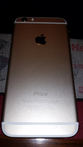 Gold Apple iPhone 6 (A1586) with 64Gb Locked to AT&T Network - Afbeelding 3 van 5