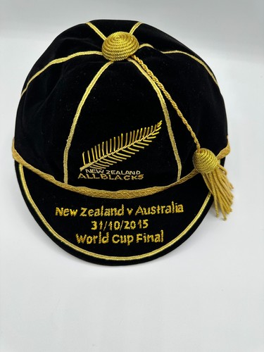 Berretto commemorativo Nuova Zelanda (All Blacks), finale Coppa del Mondo 2015 v Australia - £59 - Foto 3 di 3