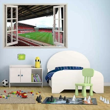 Football Stadium Barnsley Wall Stickers Kids Bedroom Home Office Decor Football 