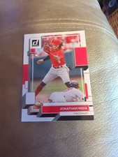2022 Donruss Jonathan India #153 Cincinnati Reds Baseball Card
