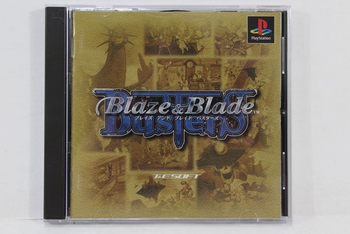 Blaze & Blade Busters PS1 PlayStation PS 1 Japan Import US Seller P1448