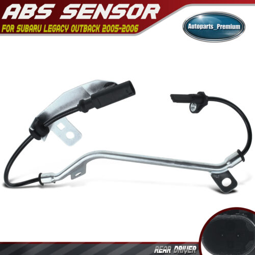 1Pc Rear Left Driver ABS Wheel Speed Sensor for Subaru Legacy Outback 2005-2006 - Zdjęcie 1 z 8