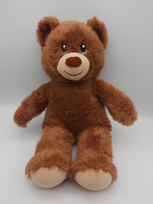 Build a Bear Plush BABW Brown Bear Embroidered Eyes 16'' 