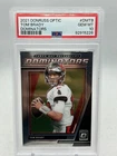 TOM BRADY 2021 DONRUSS OPTIC DOMINATORS PSA 10 GEM MINT BUCS PATRIOTS HOF