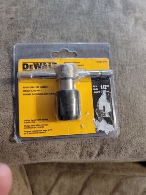 Dewalt Universal Fitment Adjustable Tap Handle 1/2'' DWA142TH (4008) New Sealed!