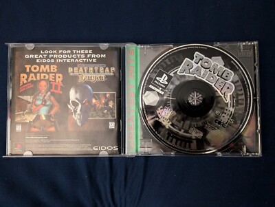 Tomb Raider (Sony PlayStation 1, 1996) - European Version for sale
