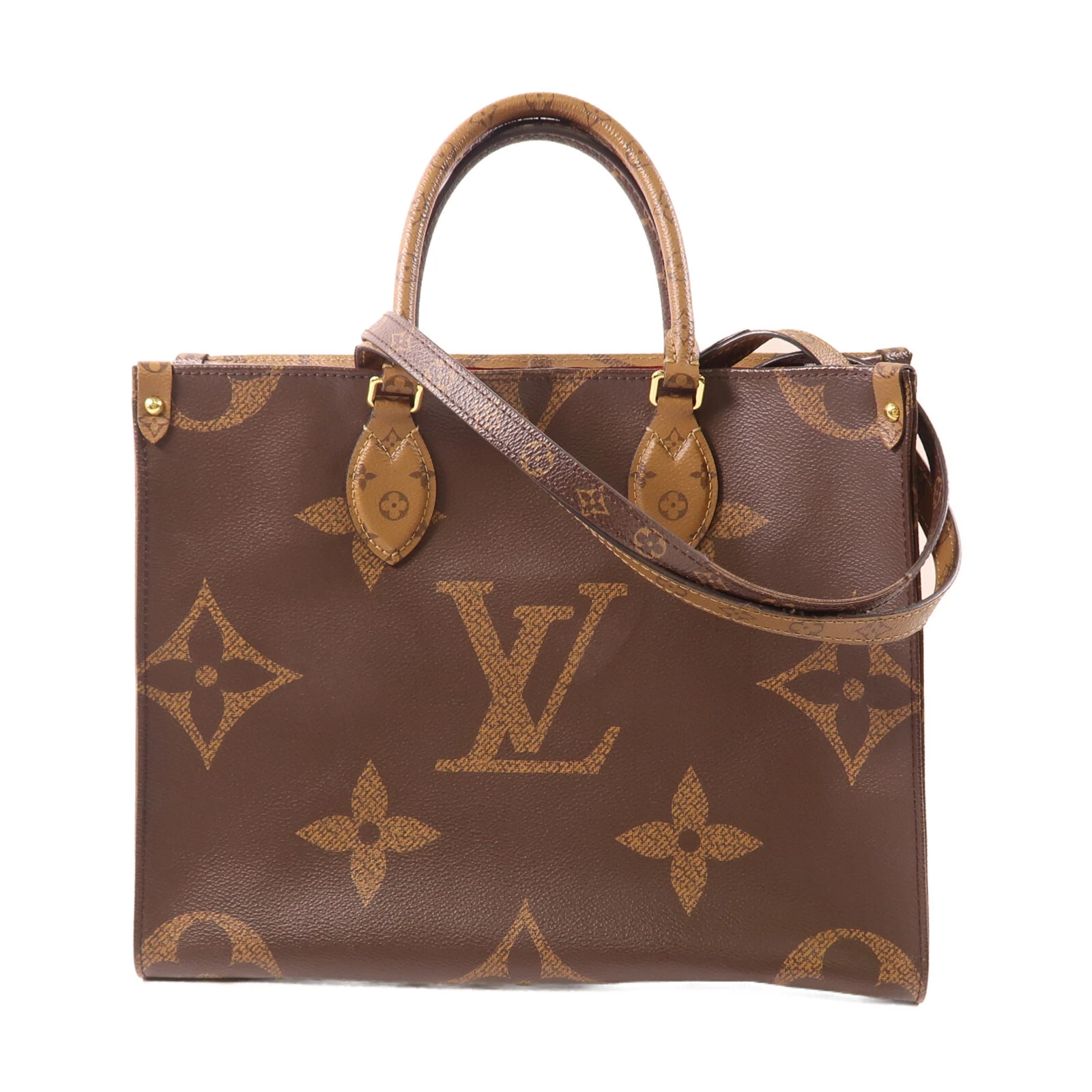 LOUIS VUITTON（LV） Borsa a tracolla Louis Vuitton LV GHW OnTheGo MM 2 vie M45039 monogramma gigante