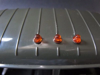 DIORAMAFREAK Position Lampe Blinker Deko Glas WPL f. HENG LONG GAZ LKW RC Truck Crawler 1/16