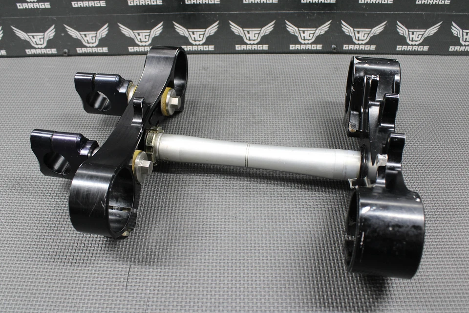 2003 2004 YAMAHA YZ250 YZ450F TAG METAL GARFOS DIANTEIROS TRIPLO ÁRVORE HASTE BARRA BRAÇADEIRA - Imagem 4 de 4