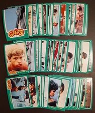 1978 Topps GREASE MOVIE CARDS Complete Green Series 2 Set TRAVOLTA NEWTON-JOHN