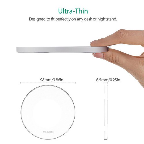 30W Fast Wireless Charger Mat Pad Station For Apple iPhone 14 13 Samsung S22+ - Picture 7 of 14