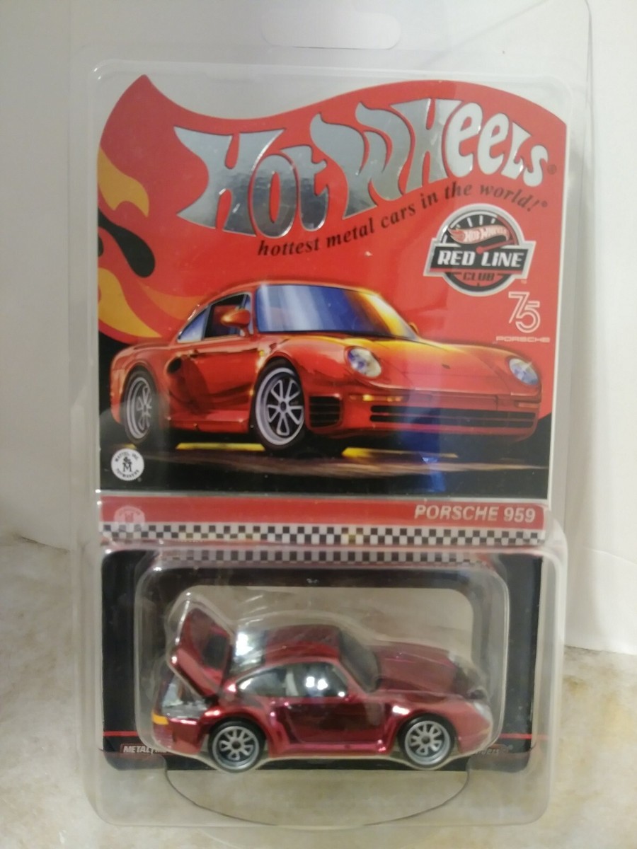 ホットウィール レッドラインクラブ・1986 ポルシェ 959 - ガルフ ホットウィール レッドラインクラブ・1986 ポルシェ 959 - ガルフ