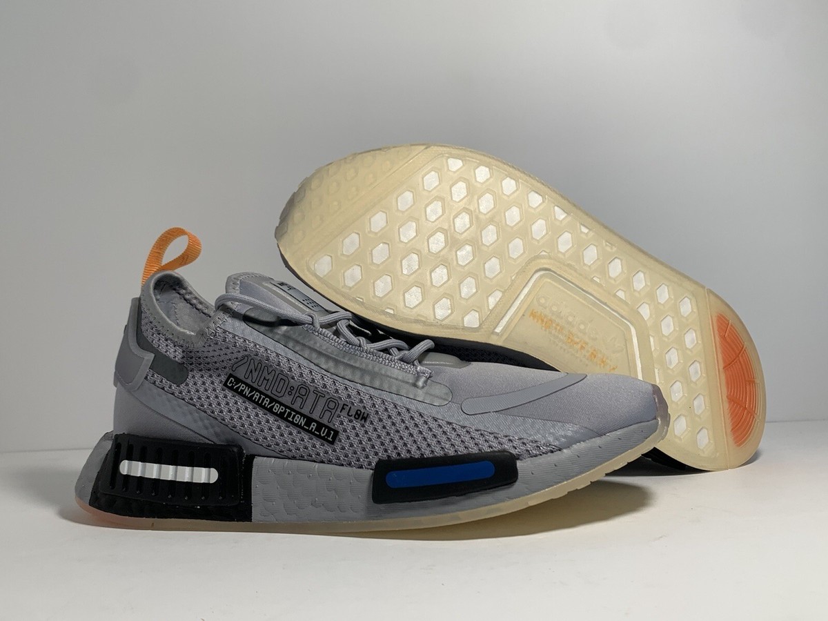 New Adidas NMD R1 NASA Spectoo Halo Silver Men's Size 6.5 US