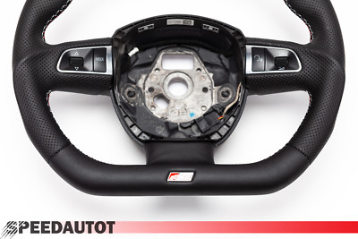 Volant Multifonction Audi S-LINE - Remis à Neuf - Compatible A3, A5, A6, Q5 - Livraison 5 Jours