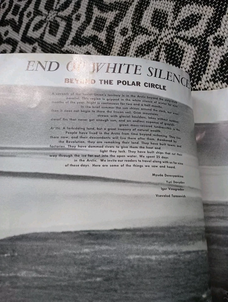 Soviet Life Magazine April 1966 Luna 9 Space Exploration Race To Space - Image 3 of 4