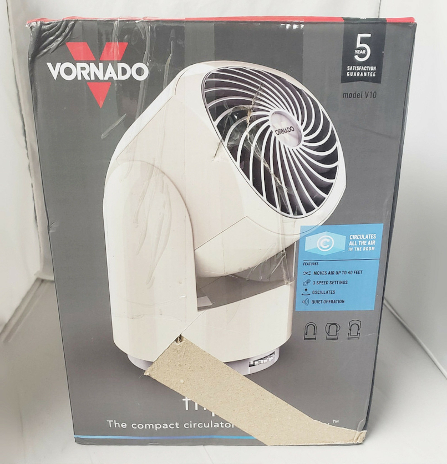 Vornado Flippi V10 Compact Oscillating 