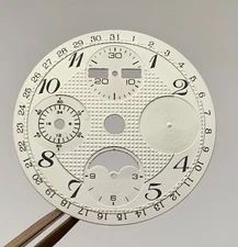 DIAL ETA VALJOUX 7751 AUTOMATIC CHRONOGRAPH Ø 30.3MM GUILLOCHE MADE IN GERMANY