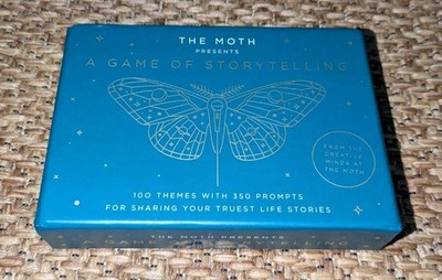 The Moth Presents A Game of Storytelling New Sealed 350 Prompts Sharing Life