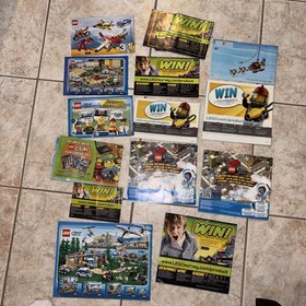 LEGO CITY Instruction Manuals ONLY Lot of 14 #7239 4440 7325 75044 60034 4209