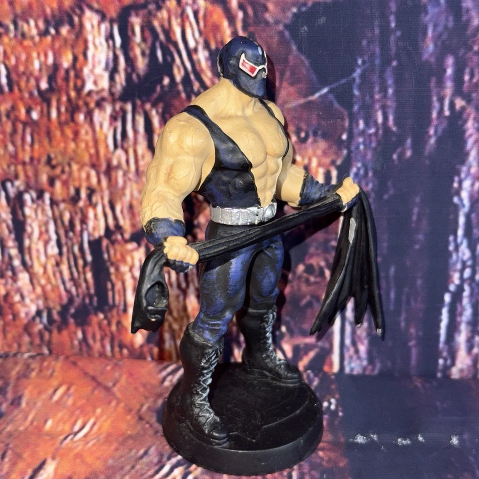Estatuilla coleccionable fundido a presión Eaglemoss 2008 DC Comics BANE Foto 4 de 4