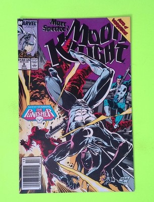 Marc Spector Moon Knight #8 1989 Marvel Comics 1st App 7.0 Comic Book SD15-208