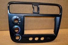 2001-05 Honda Civic Oem Dash Radio Climate Control Bezel Panel Switch Trim Cover