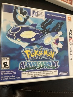 pokemon alpha saphire nintendo 3ds