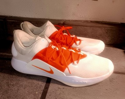 Size 17 Men' S Nike Hyperdunk x Low Sneakers Orange/White Basketball Shoes