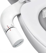 Ultra-Slim Bidet Attachment forToilet Easy to install -Dual NozzleFrontal  Rear