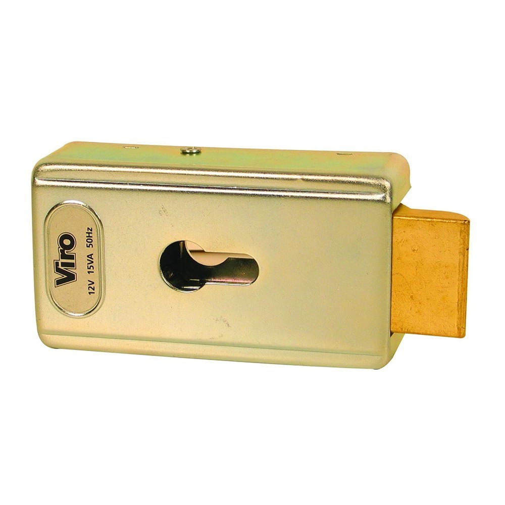 Serrure électrique 12V pour portillons V96 confort d'ouverture à distance jardin