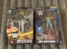 Lot Of 2 - Mattel WWE Rey Mysterio 6 in Action Figure - Brand New