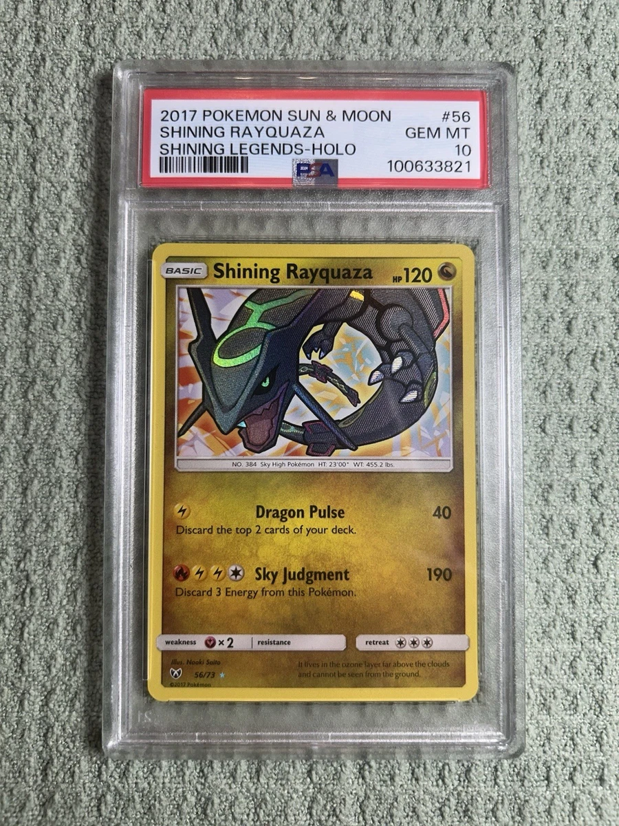Rayquaza Pokémon TCG Professional Sports Authenticator (PSA) Grade