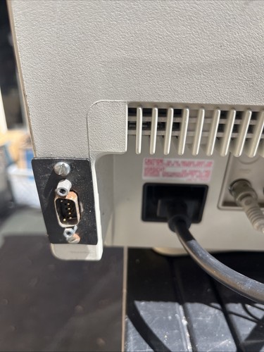 Vintage HP A1497A 17" BNC Connectors Fixed Frequency Color Monitor - Powers On - Picture 8 of 11