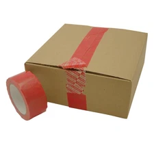 JVCC Tamper Evident Carton Sealing Tape [Instant Grab] (TEV-ST): 2 in. x 55 yds.
