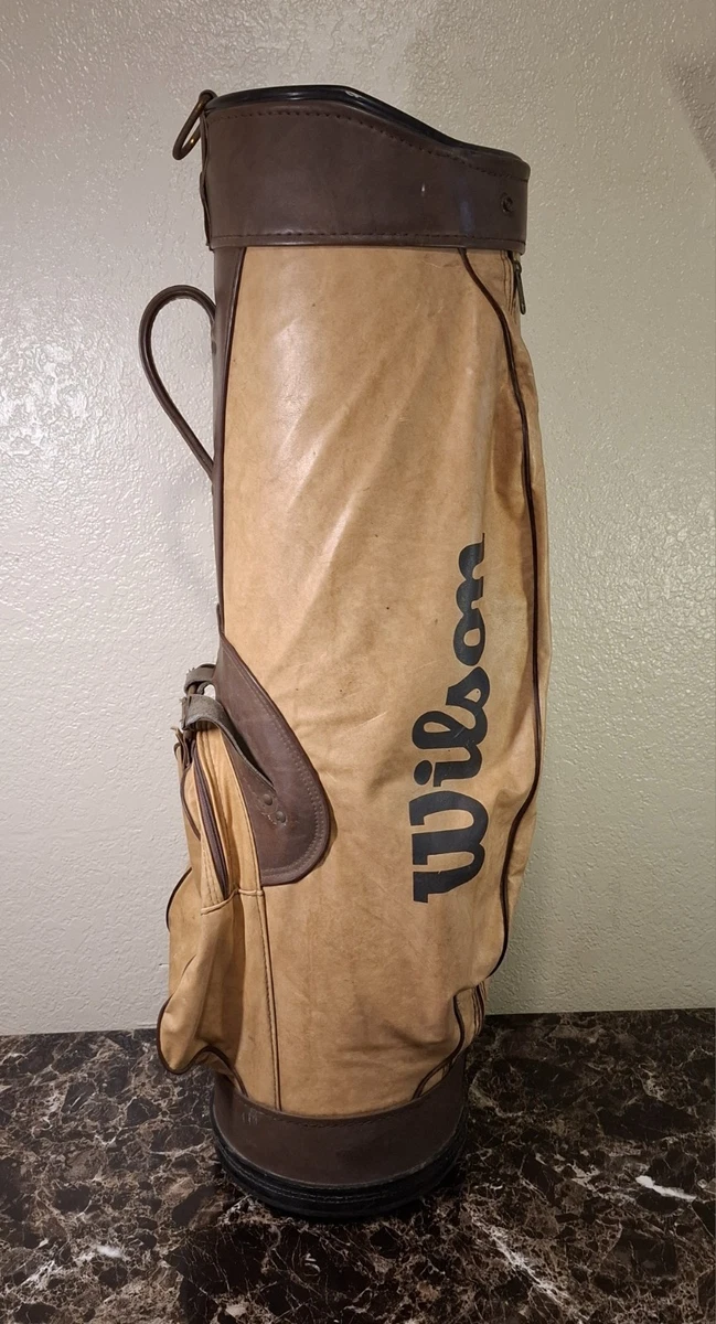 vintage wilson golf bag products for sale | eBay