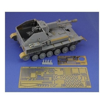XXX RM597 Royal Model - SU-76M kit photo-etched and resin part