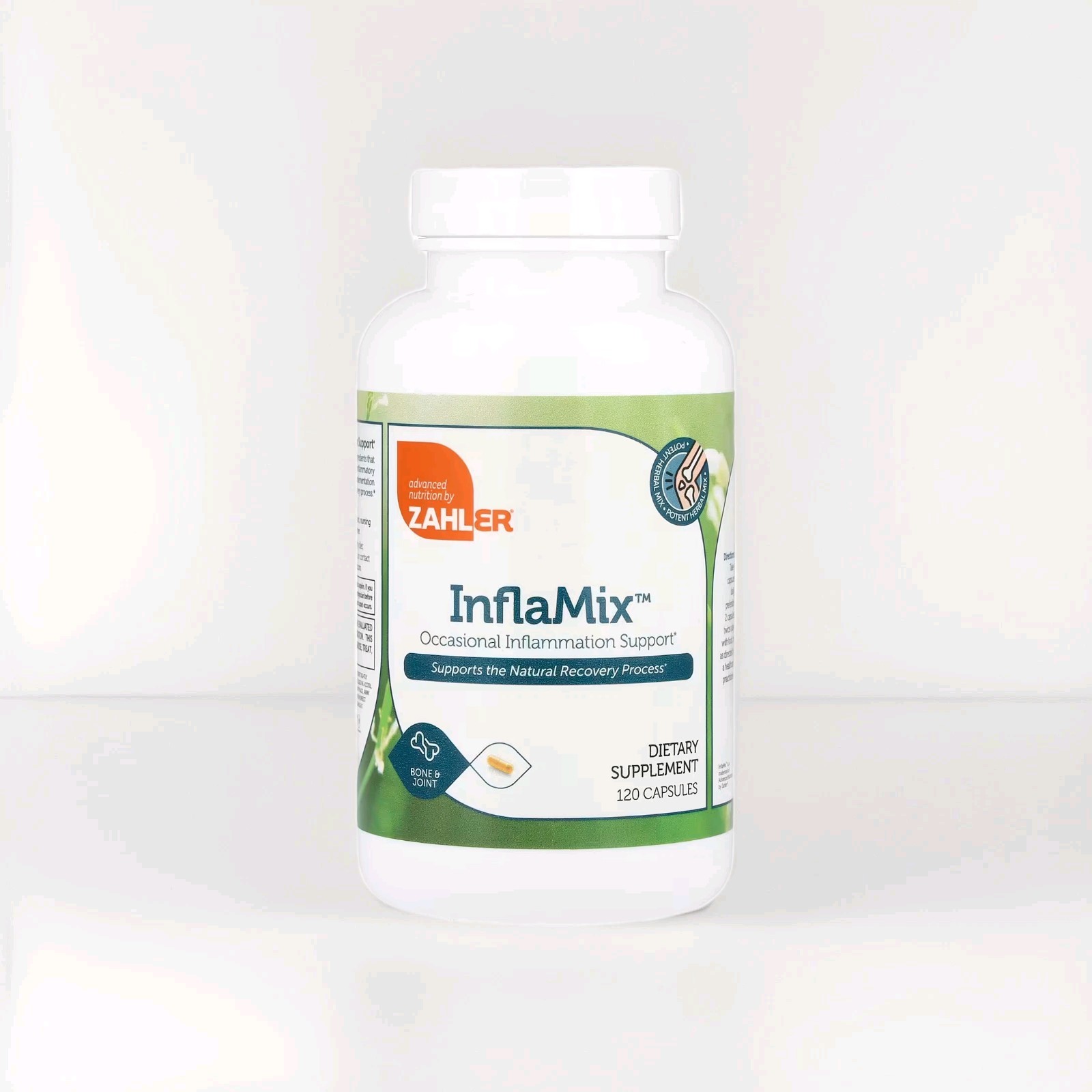 Zahler| InflaMix™| Occasional Inflammation Support 120 Capsules| Fresh| Free P&P